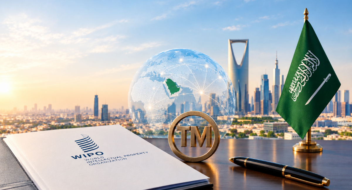 Saudi Arabia Madrid System trademark registration with WIPO