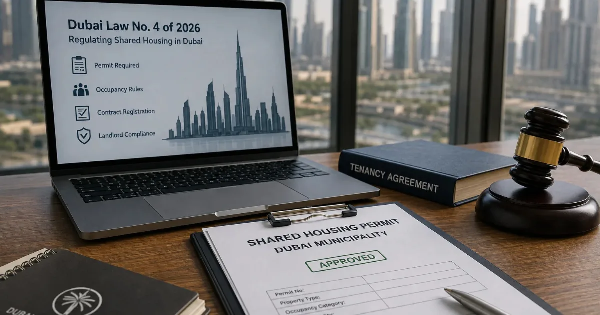 Shared Housing, Permits, Occupancy Rules, and Landlord Compliance in Dubai