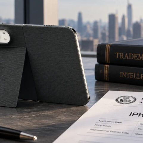 Trademark priority rights illustrated by the iPhone Duo trademark filing