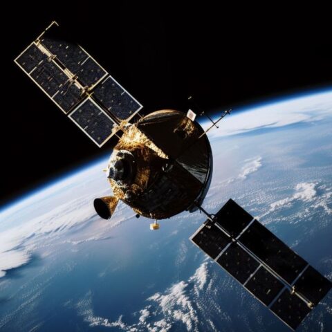 UAE Space Agency satellite representing the 90-day space sector licensing grace period.